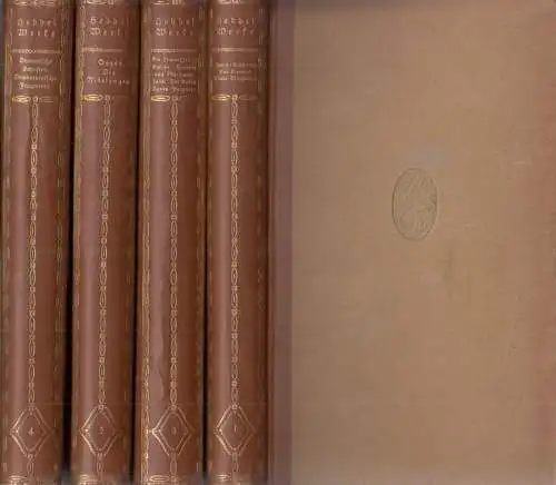 Buch: Hebbels dramatische Werke in vier Bänden, Hebbel, Friedrich, Tempel  69565