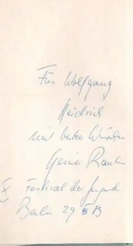 Buch: Das grüne Gespenst, Rank, Heiner. 1972, Verlag Das neue Berlin