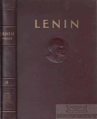 Buch: Werke. Band 4, Lenin, W. I. 1955, Dietz Verlag, 1898 - April 1901