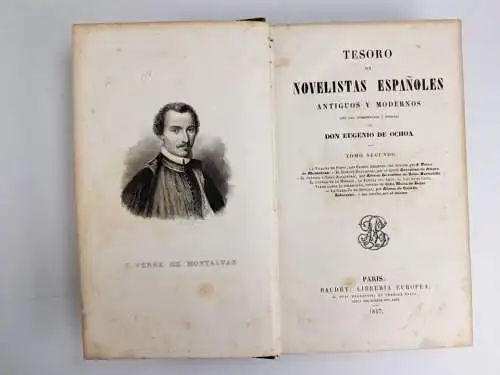 Buch: Tesoro Novelistas Espanoles antiguos y modernos 1-3, Ochoa, 1847, Baudry