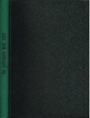 Die gefiederte Welt. Jahrgang 89. 1965. Heft 1 - 12, Steinbacher, Joachim. 1965