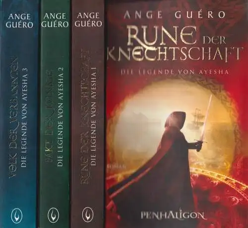 Buch: Die Legende von Ayesha, Ange Guero, 3 Bände, Penhaligon, Rune, Pakt, Volk