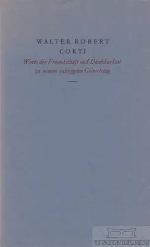 Buch: Corti Walter Robert, Larese, Dino / Stehler, Hermann. 1970, gebraucht, gut