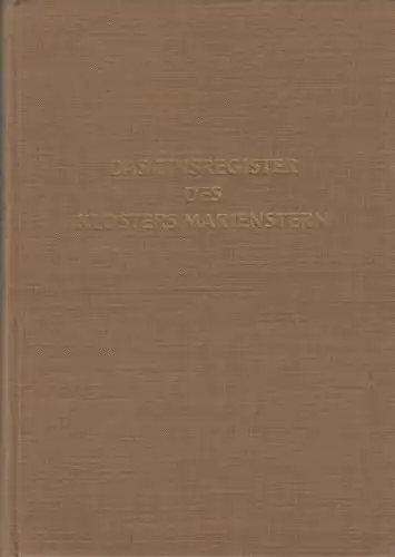Buch: Das Zinsregister des Klosters Marienstern, Haupt, Walther, 1957, Domowina