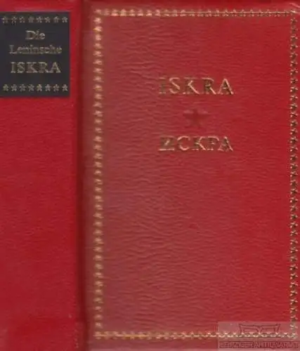 Buch: Die Leninsche Iskra, Walter, Erhard Dr. 1981, gebraucht, gut