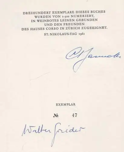 Buch: Hazy Osterwald-Story, Musik ist Trumpf, Walter Grieder, 1961, signiert
