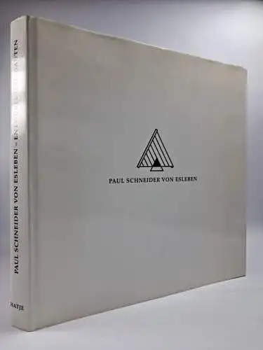Buch: Paul Schneider von Esleben - Entwürfe und Bauten, 1996, Verlag Gerd Hatje