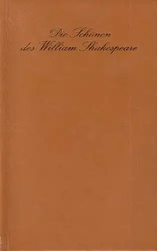 Die Schönen des William Shakespeare, Shakespeare, W., 1982, Verlag für die Frau