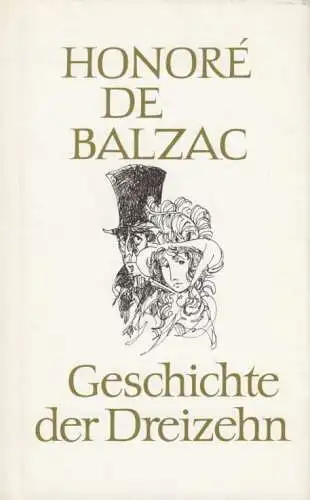 Buch: Geschichte der Dreizehn, Balzac, Honore de. Die menschliche Komödie, 1976