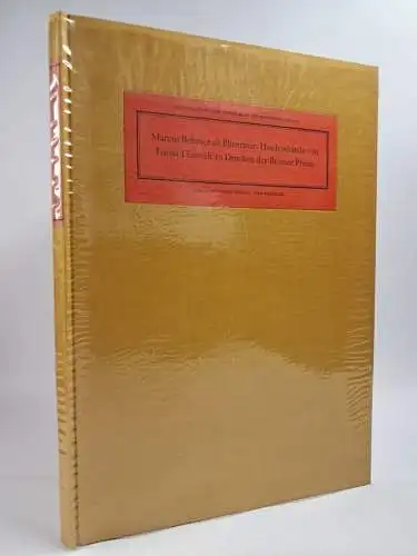 Buch: Marcus Behmer als Illustrator / Handeinbände von Frieda Thiersch, 1970