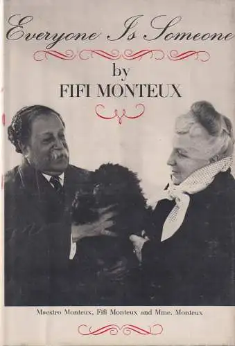 Buch: Everyone is Someone, Monteux, Fifi, 1962, Farrar, Straus & Company