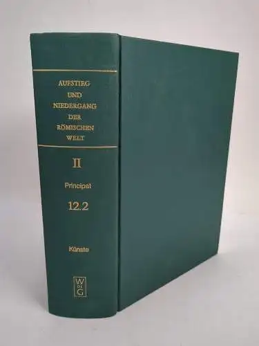 Buch: Principat, 12. Band (2. Teilband) Künste (Forts.), Tempori, 1981, Gruyter