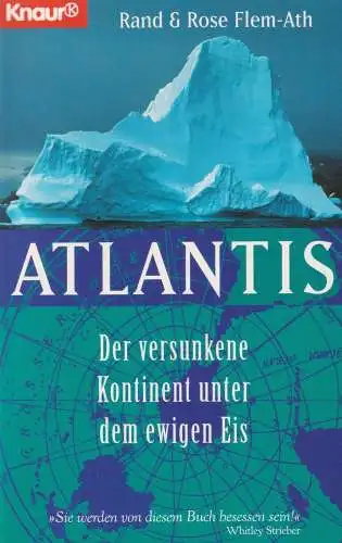 Buch: Atlantis, Der versunkene Kontinent unter dem ewigen Eis, Flem-Ath, 1997