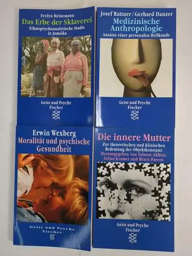 4 Bücher Geist und Psyche Fischer Taschenbuch, Sklaverei, Anthropologie, Mutter