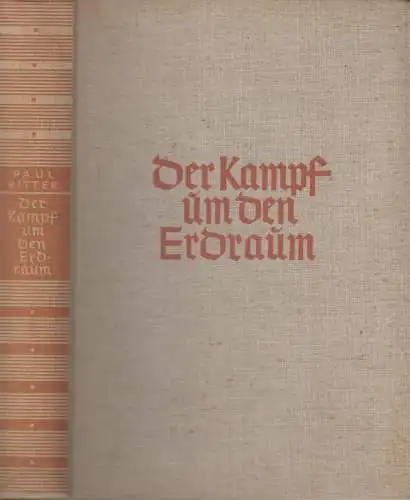 Buch: Der Kampf um den Erdraum, Ritter, Paul, Reclam, Kolonien, gebraucht, gut
