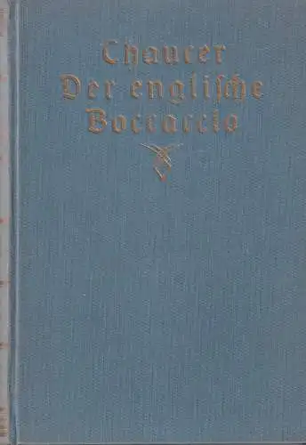 Buch: Der Englische Boccaccio, Offenburg, Kurt, 1925, Sibyllen-Verlag, sehr gut