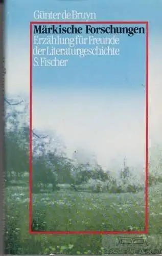 Buch: Märkische Forschungen, Bruyn, Günter de. 1979, S. Fischer Verlag