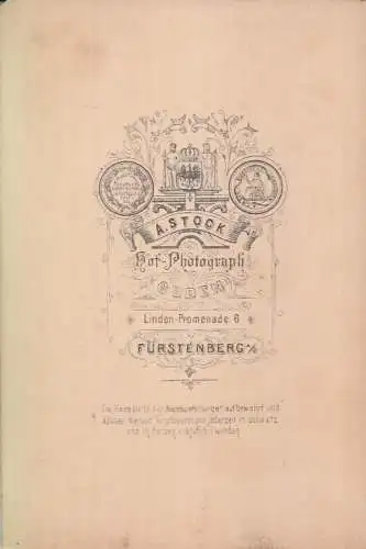Portrait bürgerlicher Herr mit weißem Haar, Fotografie. Fotobild, gebraucht, gut