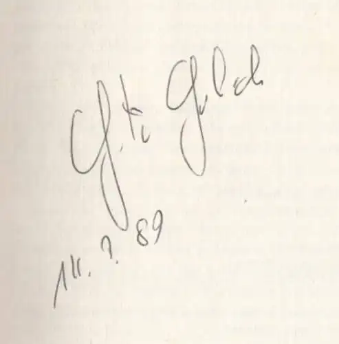 Buch: Eine Anzeige in der Zeitung, Görlich, Günter. 1978, Verlag Neues Leben