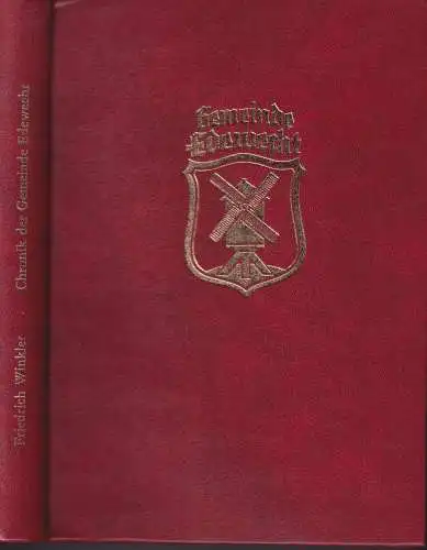 Buch: Chronik der Gemeinde Edewecht, Winkler, Friedrich, 1974, sehr gut