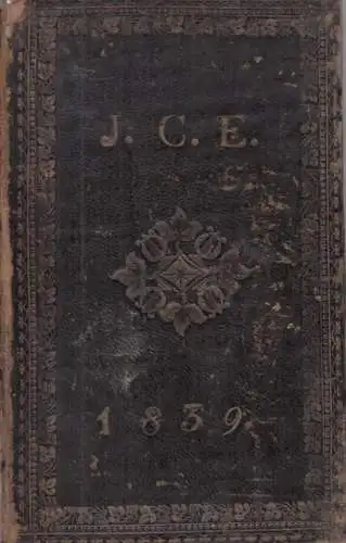 Buch: Der mit dem rechtschaffenem Herzen..., Schmolcken, Benjamin, ca. 1839