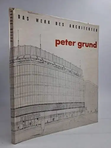 Buch: Das Werk des Architekten Peter Grund, Paul Girkon, 1952, Eduard Roether