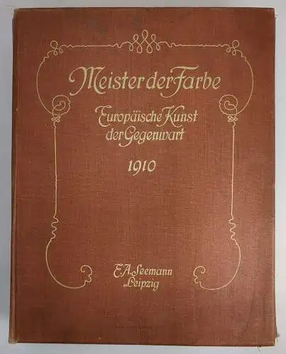 Mappe: Meister der Farbe Heft I-XII / 1910, Europäische Kunst der Gegenwart
