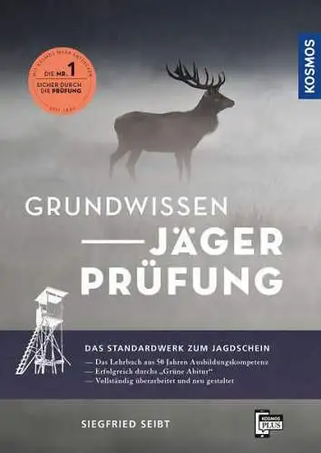 Buch: Grundwissen Jägerprüfung, Das Standardwerk, Siegfried Seibt, 2022, Kosmos
