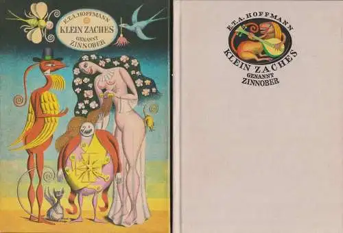 Buch: Klein Zaches genannt Zinnober, Hoffmann, E. T. A. 1976, Aufbau-Verlag