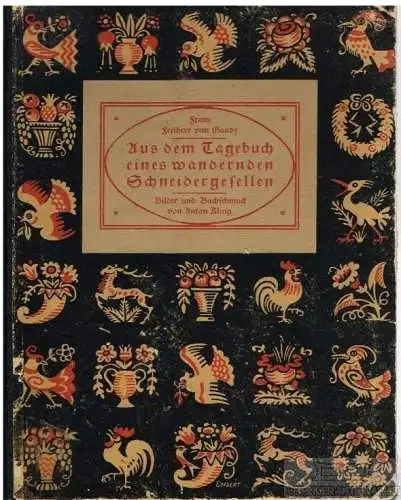 Buch: Aus dem Tagebuch eines wandernden Schneidergesellen, Gaudy, Phoebus-Verlag