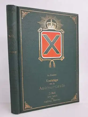 Buch: Der Grad der Andreas-Meister in Vorträgen, Otto Hieber, 1911, Mittler