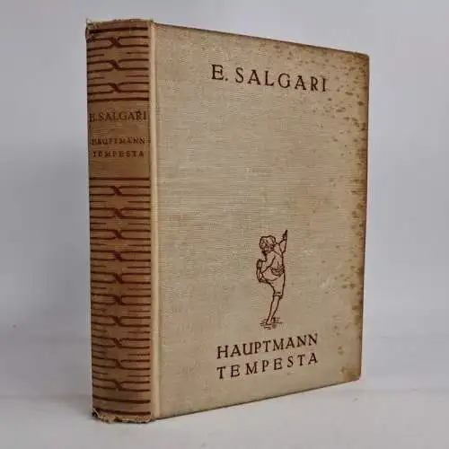 Buch: Hauptmann Tempesta, Emilio Salgari, 1930, Phönix-Verlag Carl Siwinna