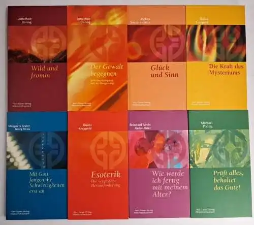 8 Bücher Münsterschwarzacher Kleinschriften, Vier-Türme-Verlag, Gott, Esoterik