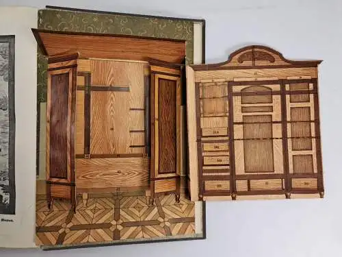 Buch: Der praktische Tischler, Ch. Herm. Walde, 1902, J. J. Arnd Verlag