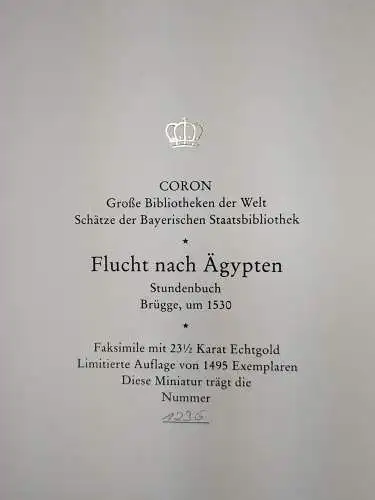 Kassette: Große Bibliotheken der Welt,  Schätze der Bayerischen Staatsbibliothek