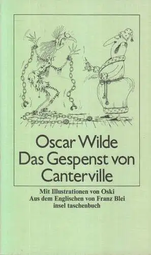 Buch: Das Gespenst von Canterville, Wilde, Oscar, 1979, Insel Verlag, Erzählung