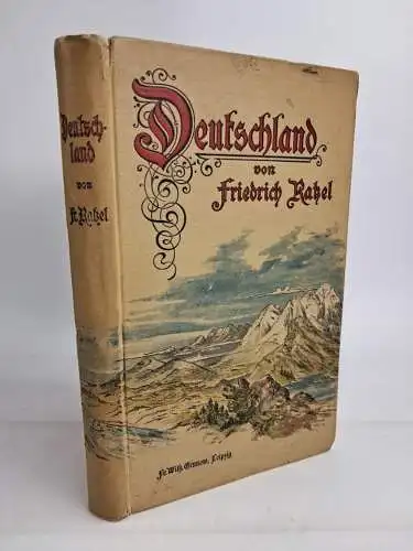 Buch: Deutschland - Einführung in die Heimatkunde, Friedrich Ratzel, 1898