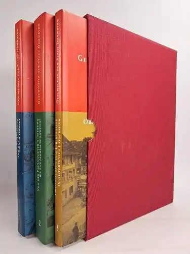 Buch: Geschichte der Stadt Dornbirn, 3 Bände, Werner Matt u.a. (Hrsg.), 2002