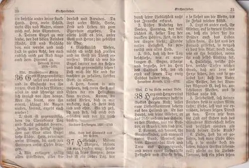 Heft: Feldgesangbuch für die evangelischen Mannschaften des Heeres. 1897