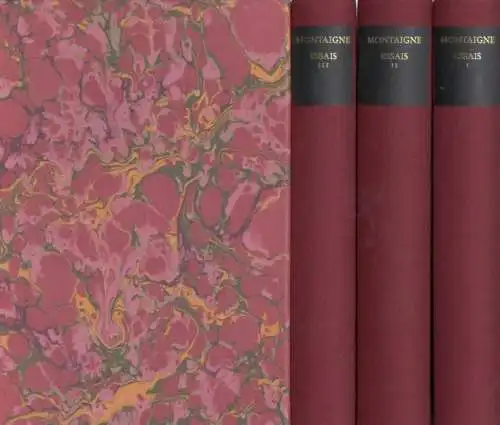 Buch: Essais, Montaigne, Michel de. 1992, Diogenes Verlag, gebraucht, sehr gut