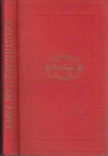 Sammlung Dieterich 143, Erzählungen, Zola, Emile. 1958, gebraucht, gut