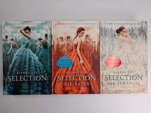 Buch: Selection 1-3, Kiera Cass, FISCHER Sauerländer, 3 Bände, Elite, Erwählte