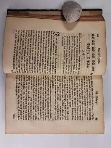 Buch: Von der Hölle, Dante Alighieri, 1767, L. Bachenschwanz, gebraucht, gut