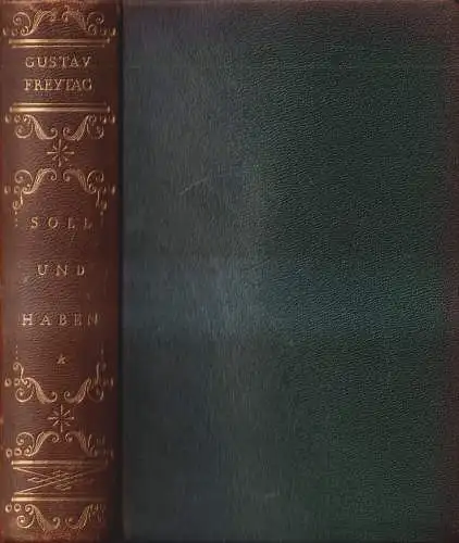 Buch: Soll und Haben. 1. und 2. Buch, Freytag, Gustav, o. J., Philipp Reclam jun