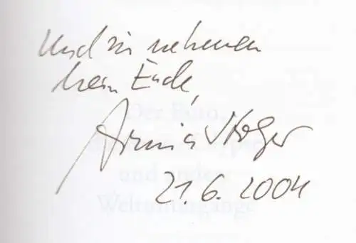 Buch: Der Euro, die Auto-Kalypse und andere Weltuntergänge, Stolper, Armin. 1998