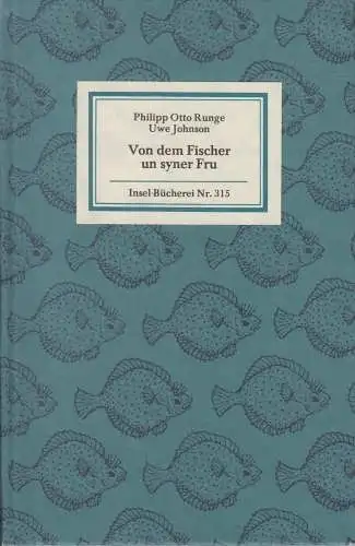 Insel-Bücherei 315, Von dem Fischer un syner Fru, Runge, Philipp Otto. 1976
