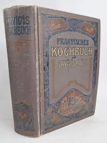 Buch: Praktisches Kochbuch, Henriette Davidis, 1913, Velhagen & Klasing, L Holle