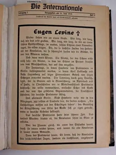 Buch: 2 Bände - Konvolut - Flugschriften - KPD -Zeitschriften RGO, SPD-kritisch