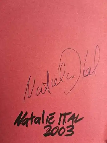 Heft: Natalie Ital, WDD, 8 Fotogramme auf Ilfochrome, 2003, signiert!