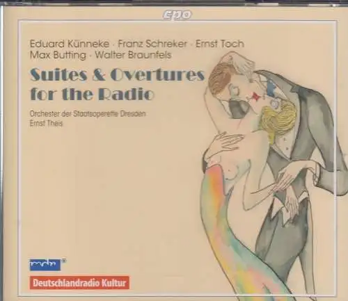 Doppel-CD: Eduard Künneke u.a., Suites and Overtures for the Radio, 2014, cpo